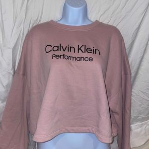 NWT CALVIN KLEIN CROPPED SWEATSHIRT